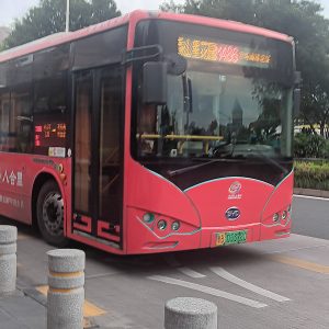 einer der zig-tausend E-Busse BYD