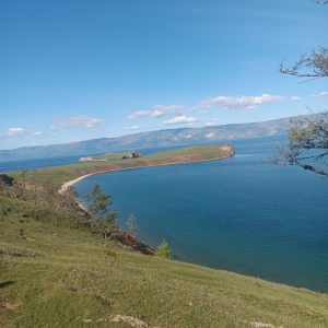 erster Blick auf die Insel