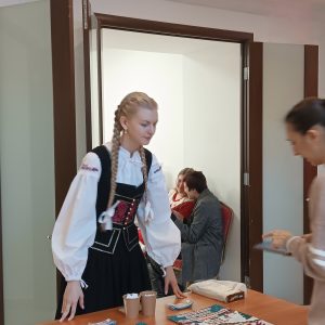 Anna führte durch das Programm