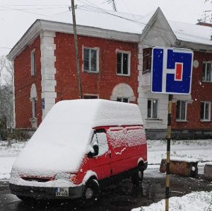 Rudys Transit im Winterschlaf