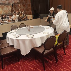 bevor die Gäste kamen