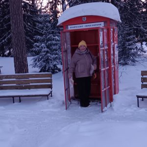 ein Buchhäuschen zu Aussuchen gebrauchter Bücher