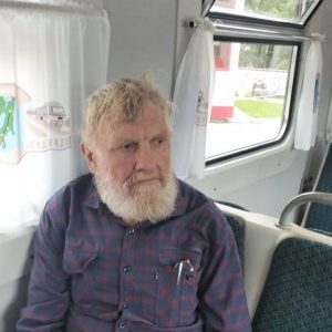 jetzt bin ich im Zuge