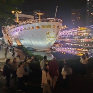 Das imposante Schiff