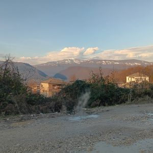 dort liegt im Februar natürlich Schnee