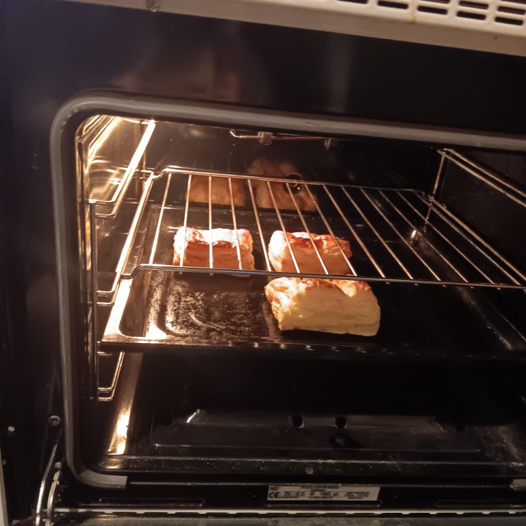 Gabackofen 1. Mal genutzt