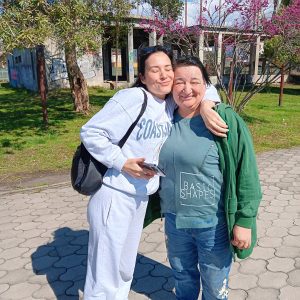 Natascha und ihre Tochter Natascha