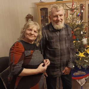 Astrid sichtlich zufrieden